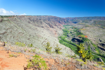 Waimea Canyon Sidearm, Kauai, Hawaii