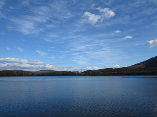 Fototapeta na wymiar Lake and Sky