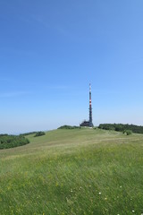 Obraz premium Tower in the Hill in Slovakia, Velka Javorina