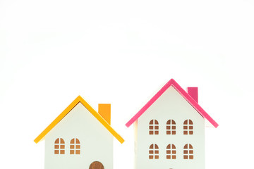 Miniature house　Simple pattern　ミニチュアの家　シンプルパターン