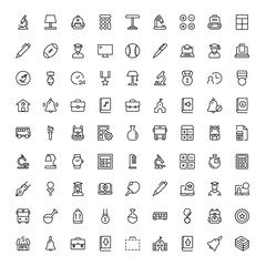 Flat icon set