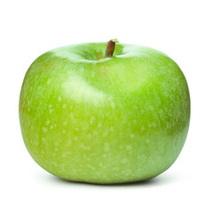 Fresh Green Apple Isolated on White Background