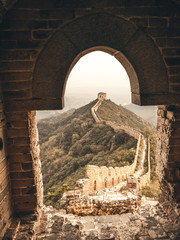 Great Wall of China in Jinshanling