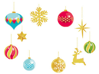 クリスマスオーナメント　フレーム