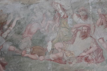 Naklejka premium AFFRESCO