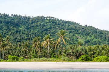 Fototapeta premium beach in Lombok Indonesia