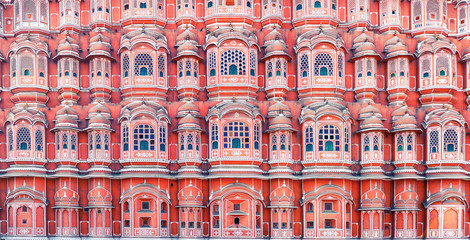 Hawa Mahal palace (Palace of the Winds) in Jaipur, Rajasthan, India - 229130900