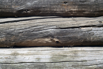 Brown old wooden wall.