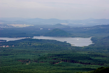 panorama of big lake