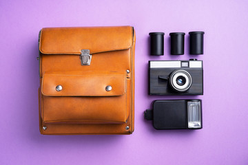 Analog camera and accessories
