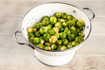 Fresh brussles sprouts