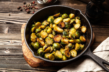 Roasted brussles sprouts