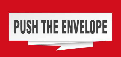 push the envelope