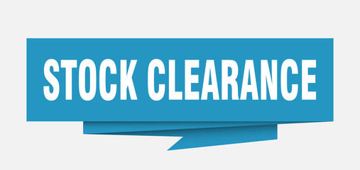 stock clearance