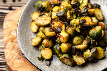 Roasted brussles sprouts