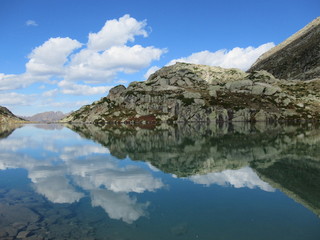 Fototapeta premium lacs des Pyrénées 