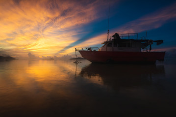 Boat pier in Phuket.