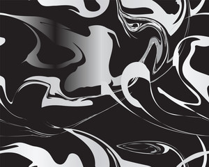 Obraz premium Marble silver texture seamless pattern. Trendy colors. Weddings, menus, invitations, birthday, business cards with a marble texture in fashionable colors.