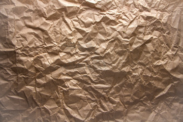 High detailed abstract packaging Yellow Wrinkled paper texture.