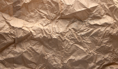 High detailed abstract packaging Yellow Wrinkled paper texture.
