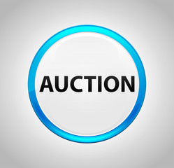 Auction Round Blue Push Button