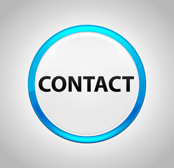Contact Round Blue Push Button
