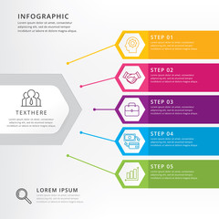 Timeline infographics design vector. Vector abstract 3D paper infographic elements. Infographic design vector and marketing icons for workflow layout, diagram, presentation