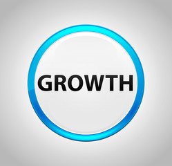 Growth Round Blue Push Button