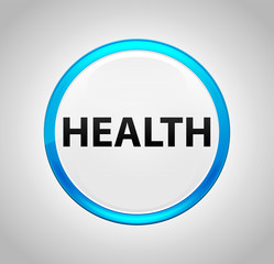 Health Round Blue Push Button