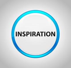 Inspiration Round Blue Push Button