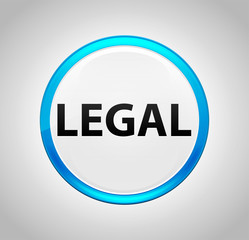 Legal Round Blue Push Button