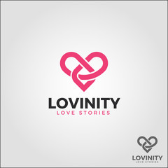 Lovinity / Infinity Love - Eternal Love Logo