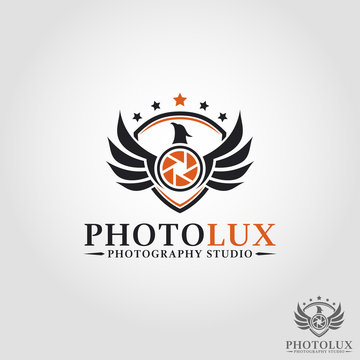 Luxury Photography / Phoenix Studio logo - Camera Logo Template