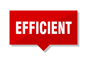 efficient red tag