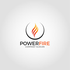 Power Fire - Energy logo