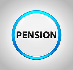 Pension Round Blue Push Button