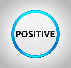 Positive Round Blue Push Button