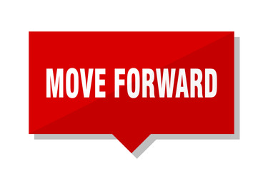 move forward red tag