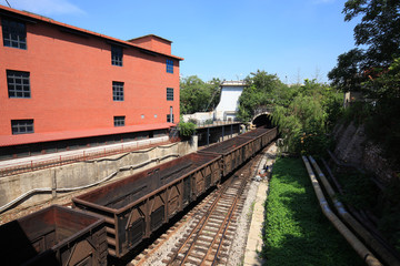 The plant and equipment of a coal mine