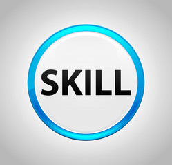 Skill Round Blue Push Button