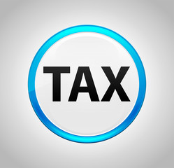 Tax Round Blue Push Button