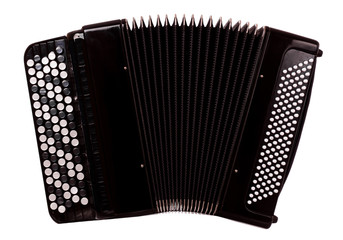 button accordion - close up