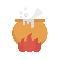cauldron   witch   boiling