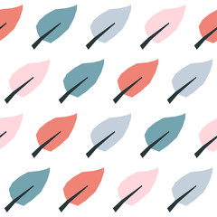 Abstract handmade seamless pattern. Childish craft wallpaper for birthday card, baby nappy, school party advertising, shop sale poster, holiday wrapping paper, textile, bag print, t shirt etc.