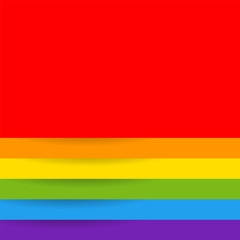 Pride lgbt homosexual rainbow abstract background. Gay bisexual transgender lesbian love colorful flag symbol. Template for web design