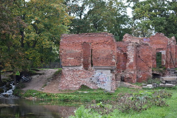 ruins of old castle