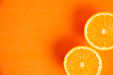 orange fruit in colorful background