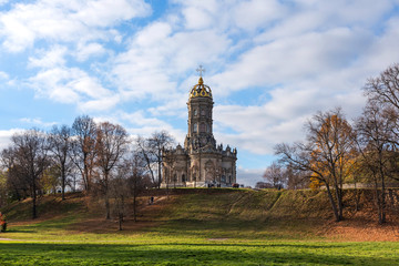 Dubrovitsy Estate. Znamenskaya church. Podolsk. Moscow region, Russia