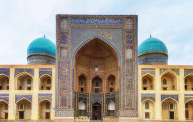 Madrasa mi-i-Arab in Bukhara, Uzbekistan