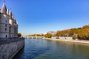 France, Paris, île de la ville, 5 octobre 2018: Conciergerie 